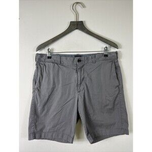 J.Crew Men’s Shorts Size 34 Gray Stretch Chino 9” Inseam